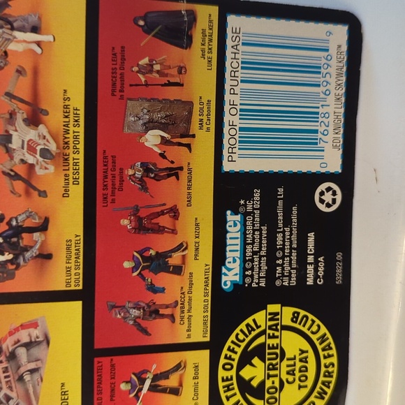 🌟NWT Star Wars Jedi Force Luke Skywalker - Picture 4 of 4